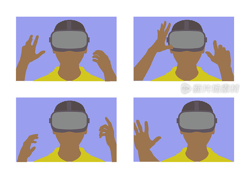 Metaverse -人与VR耳机